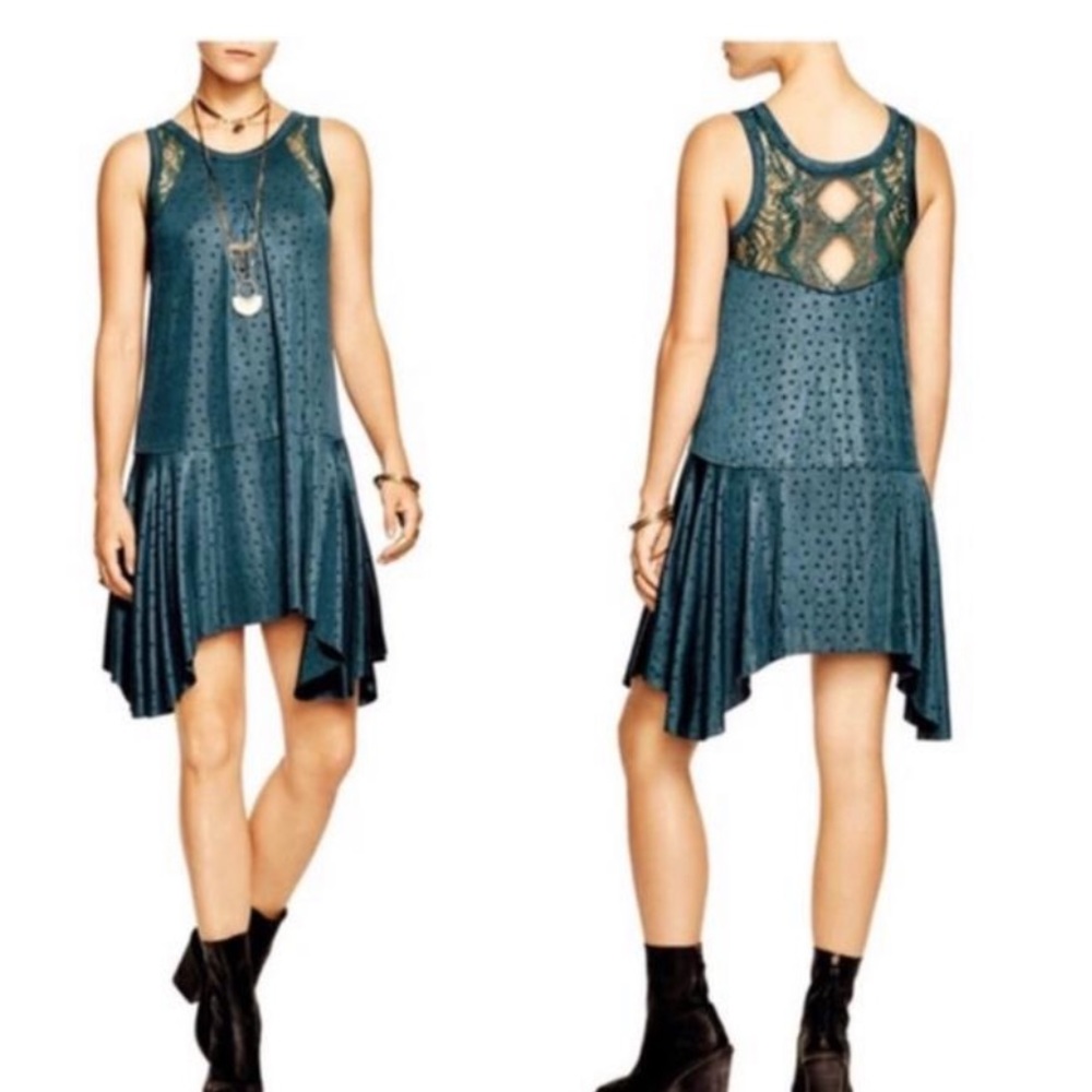 Free People Make It Count Lace Swing Dress